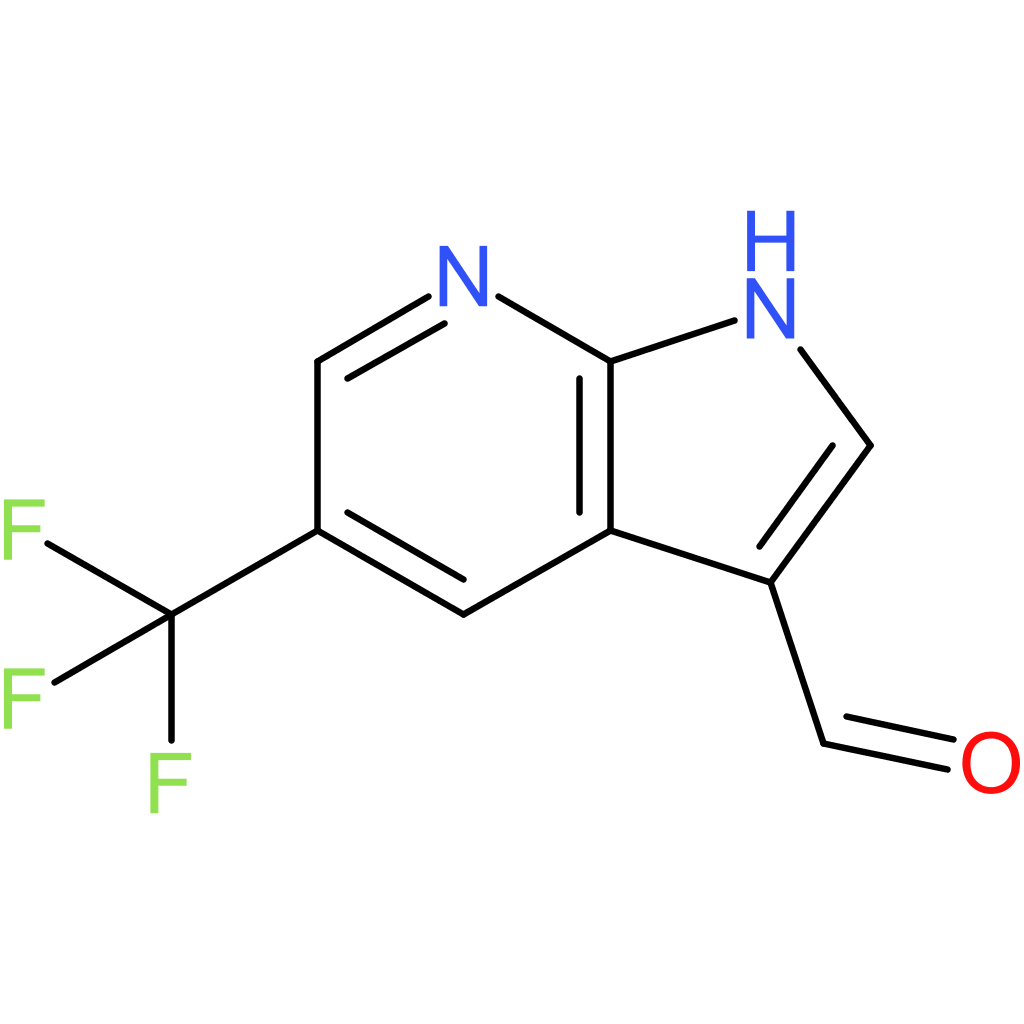 5-(trifluoromethyl)-1H-pyrrolo[2,3-b]pyridine-3-carbaldehyde