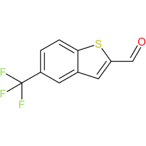 5-(trifluoromethyl)benzo[b]thiophene-2-carbaldehyde