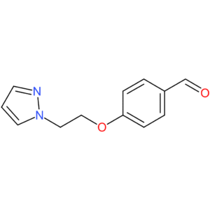4-(2-(1H-pyrazol-1-yl)ethoxy)benzaldehyde