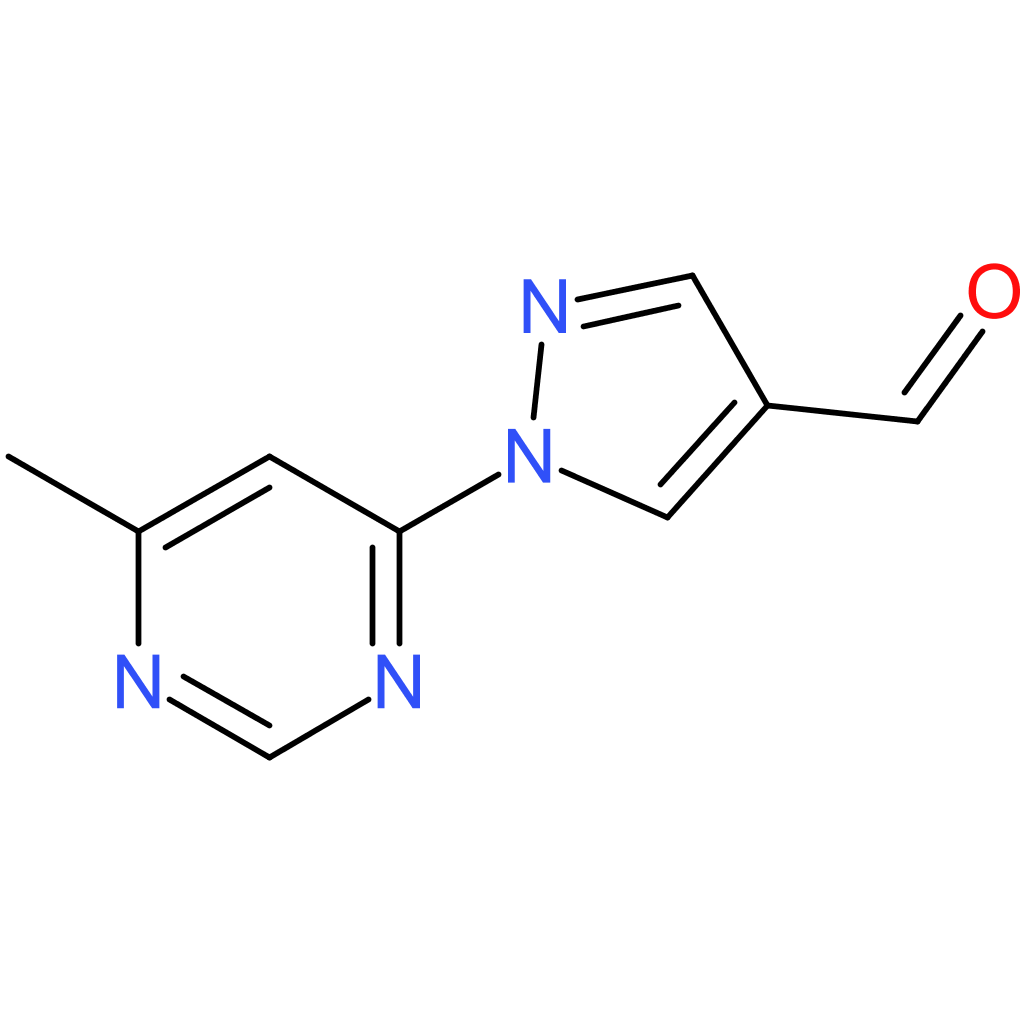1-(6-methylpyrimidin-4-yl)-1H-pyrazole-4-carbaldehyde
