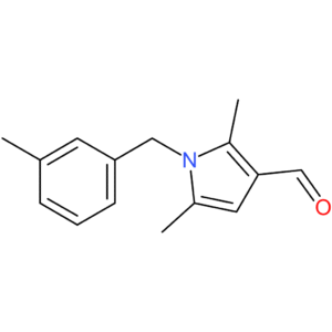 2,5-dimethyl-1-(3-methylbenzyl)-1H-pyrrole-3-carbaldehyde