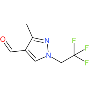 3-methyl-1-(2,2,2-trifluoroethyl)-1H-pyrazole-4-carbaldehyde