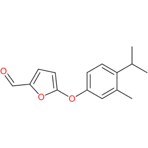 5-(4-isopropyl-3-methylphenoxy)furan-2-carbaldehyde