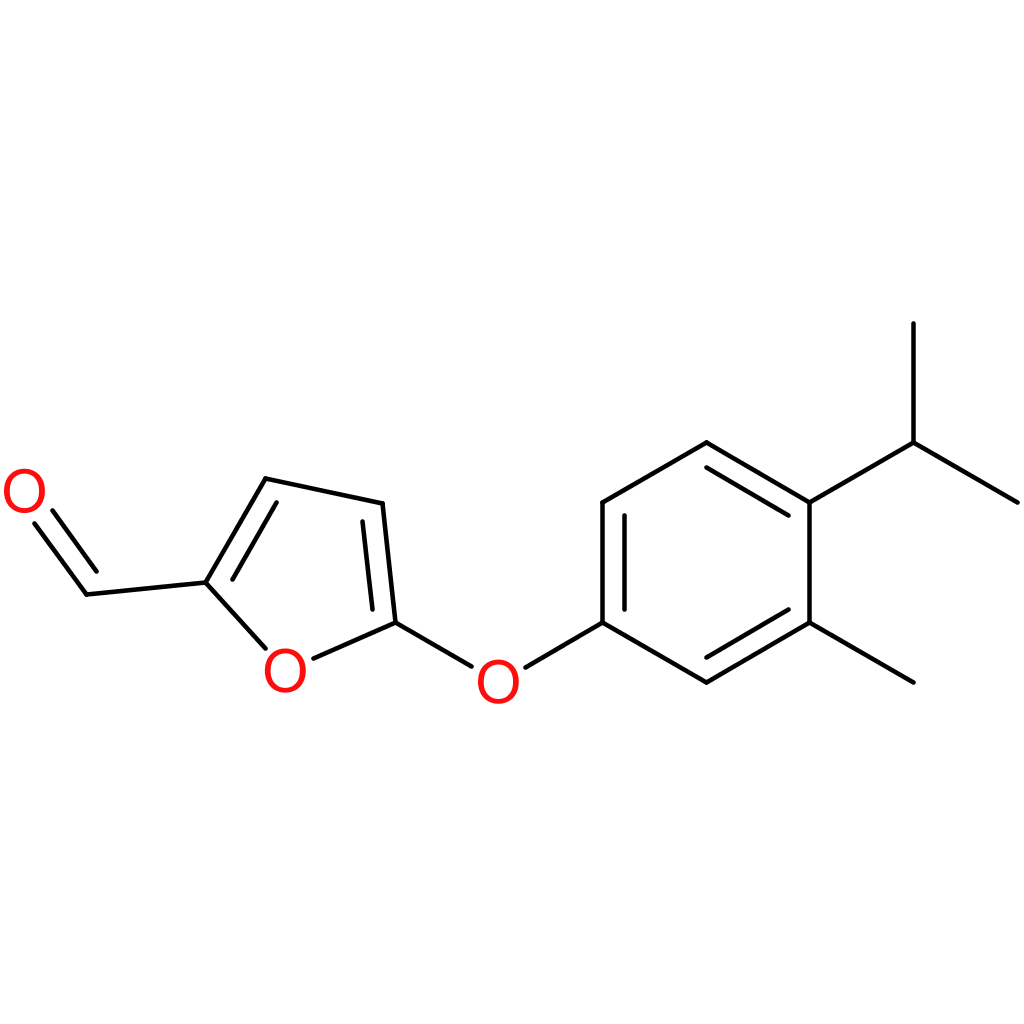 5-(4-isopropyl-3-methylphenoxy)furan-2-carbaldehyde