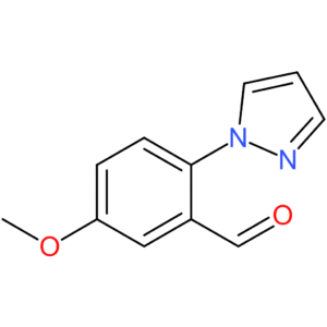 5-methoxy-2-(1H-pyrazol-1-yl)benzaldehyde