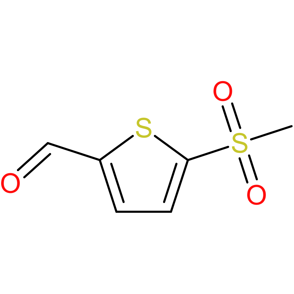 5-(methylsulfonyl)thiophene-2-carbaldehyde