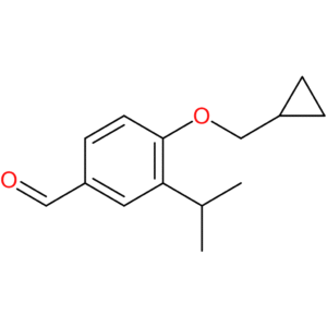 4-(cyclopropylmethoxy)-3-isopropylbenzaldehyde
