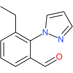 3-ethyl-2-(1H-pyrazol-1-yl)benzaldehyde