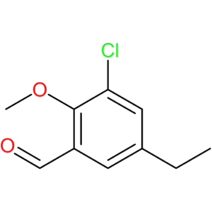 3-chloro-5-ethyl-2-methoxybenzaldehyde