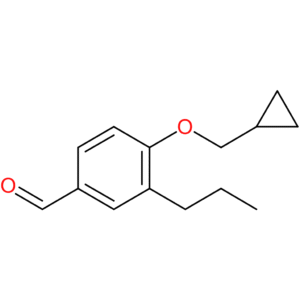 4-(cyclopropylmethoxy)-3-propylbenzaldehyde