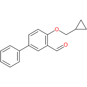 4-(cyclopropylmethoxy)-[1,1′-biphenyl]-3-carbaldehyde