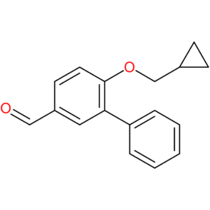 6-(cyclopropylmethoxy)-[1,1′-biphenyl]-3-carbaldehyde