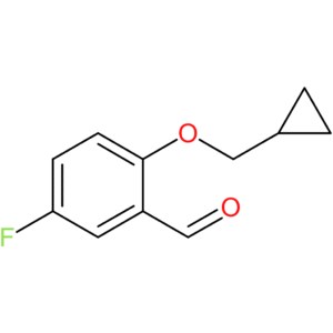 2-(cyclopropylmethoxy)-5-fluorobenzaldehyde