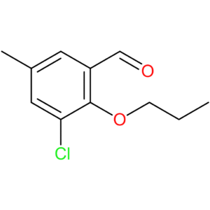 3-chloro-5-methyl-2-propoxybenzaldehyde