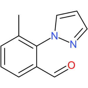 3-methyl-2-(1H-pyrazol-1-yl)benzaldehyde