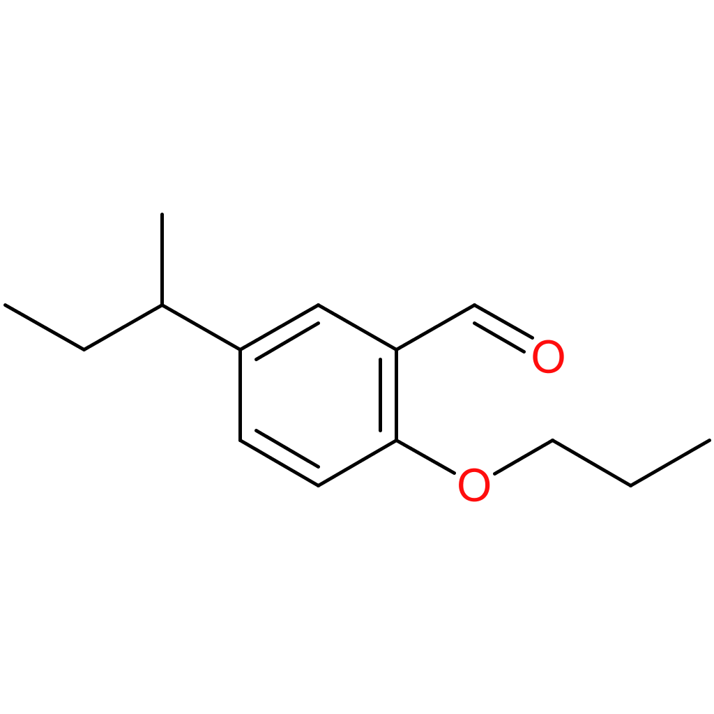 5-(sec-butyl)-2-propoxybenzaldehyde