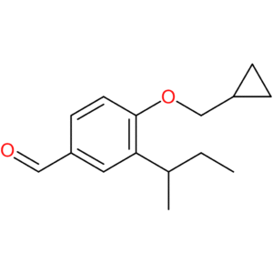 3-(sec-butyl)-4-(cyclopropylmethoxy)benzaldehyde