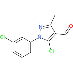 5-chloro-1-(3-chlorophenyl)-3-methyl-1H-pyrazole-4-carbaldehyde