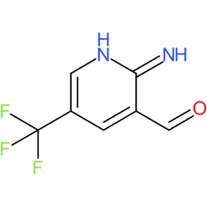 2-imino-5-(trifluoromethyl)-1,2-dihydropyridine-3-carbaldehyde