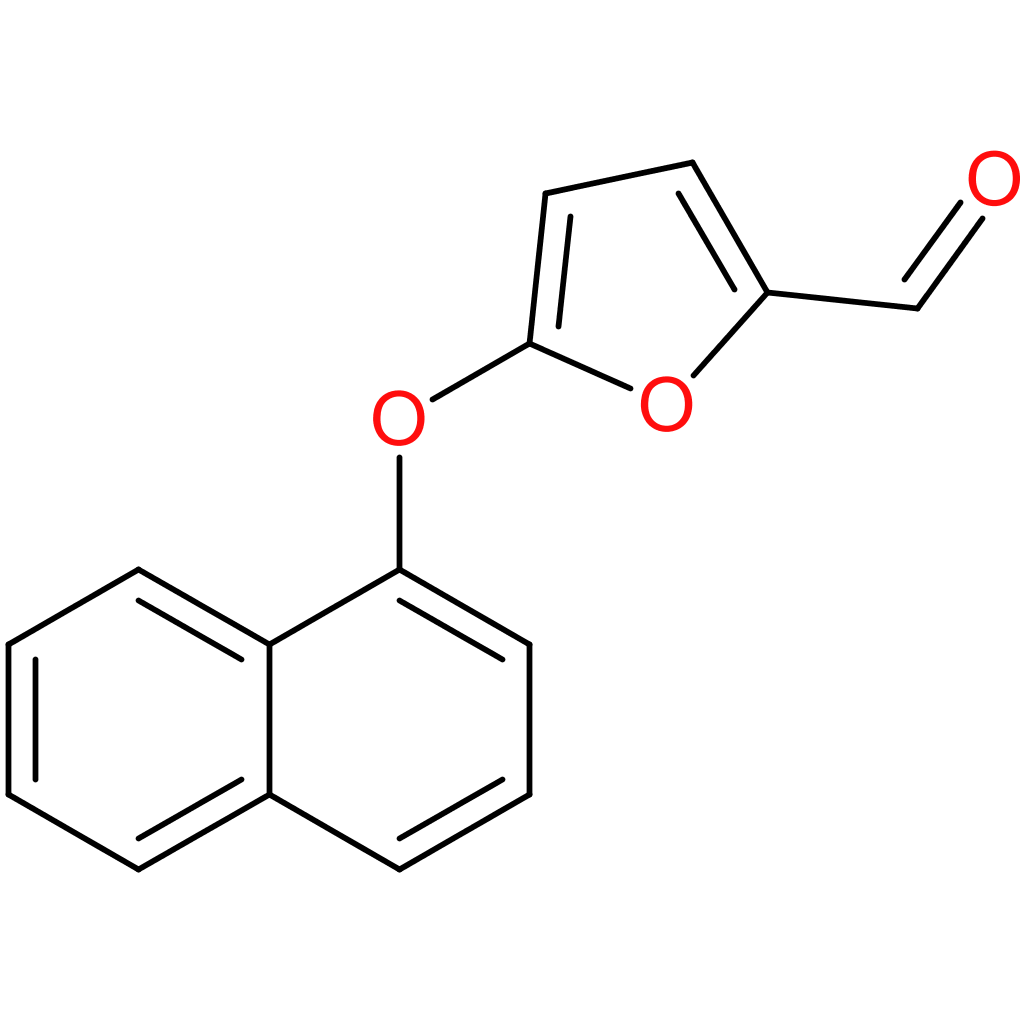 5-(naphthalen-1-yloxy)furan-2-carbaldehyde