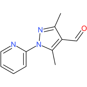 3,5-dimethyl-1-(pyridin-2-yl)-1H-pyrazole-4-carbaldehyde