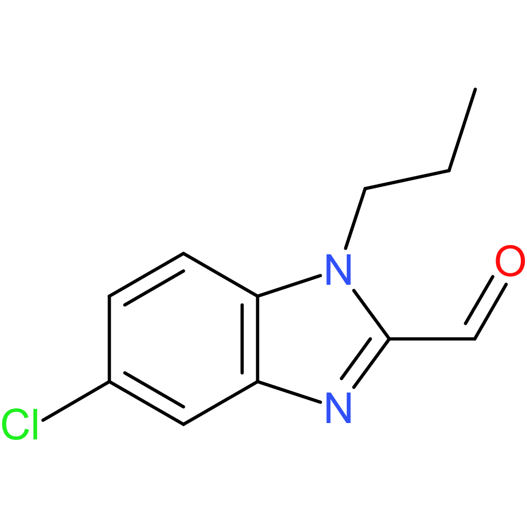 5-chloro-1-propyl-1H-benzo[d]imidazole-2-carbaldehyde