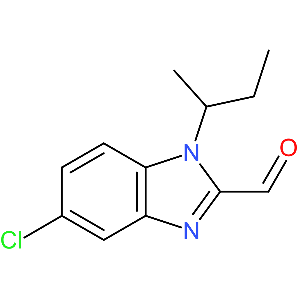 1-(sec-butyl)-5-chloro-1H-benzo[d]imidazole-2-carbaldehyde