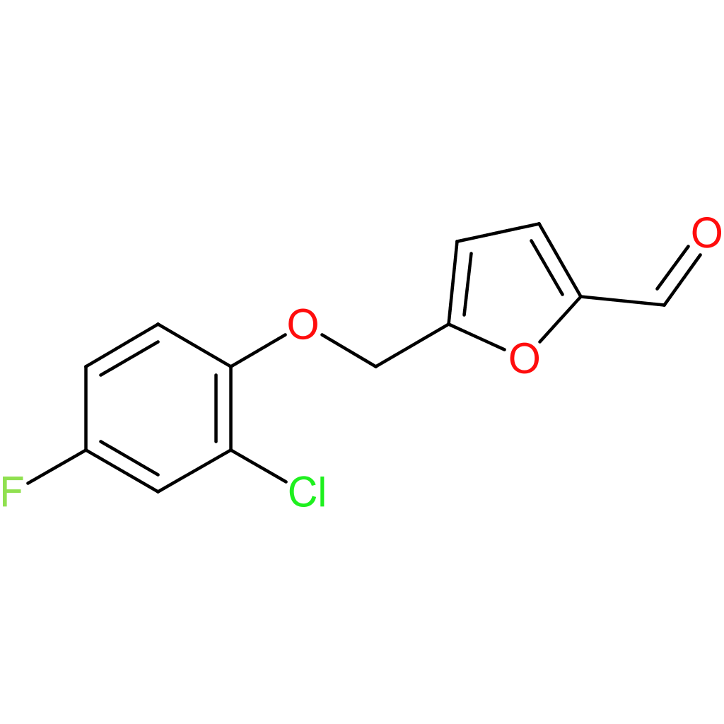 5-((2-chloro-4-fluorophenoxy)methyl)furan-2-carbaldehyde