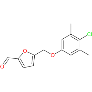 5-((4-chloro-3,5-dimethylphenoxy)methyl)furan-2-carbaldehyde