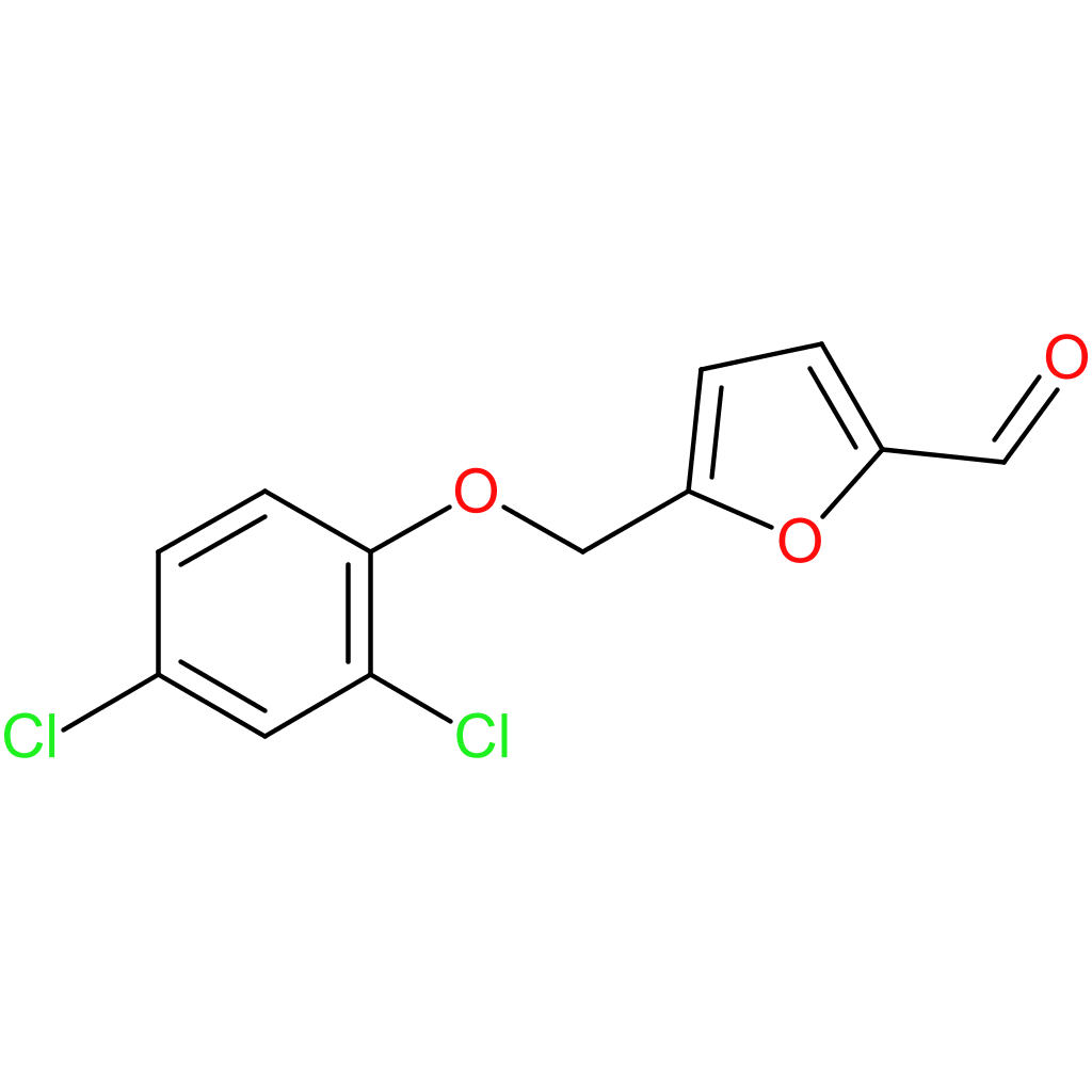 5-((2,4-dichlorophenoxy)methyl)furan-2-carbaldehyde