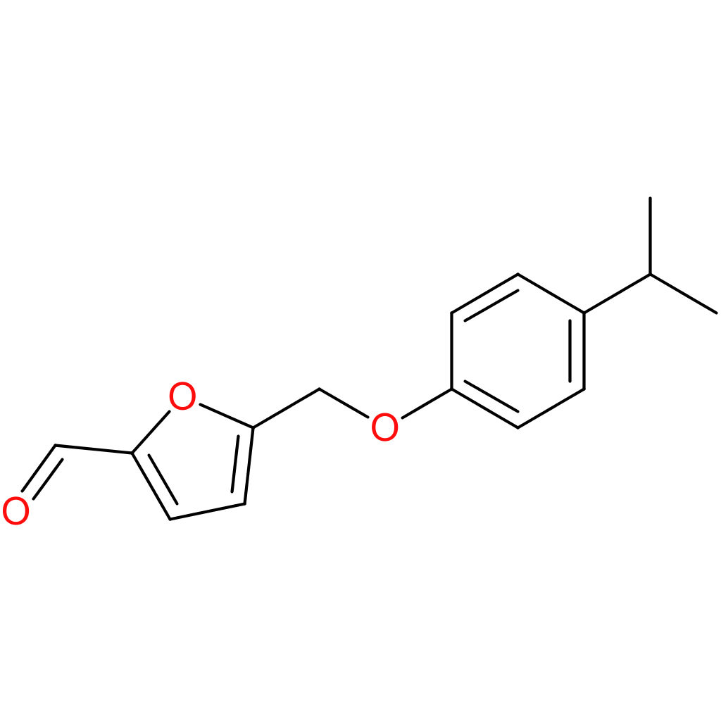 5-((4-isopropylphenoxy)methyl)furan-2-carbaldehyde