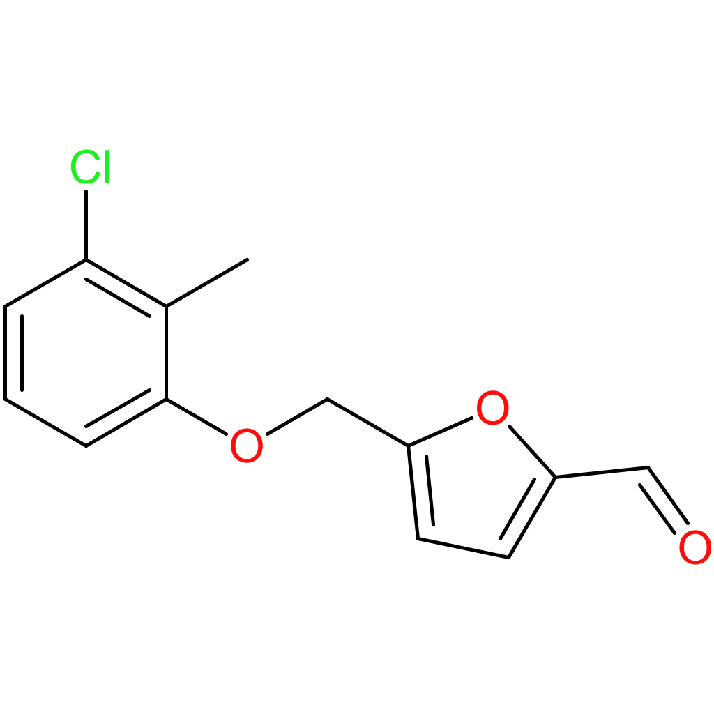 5-((3-chloro-2-methylphenoxy)methyl)furan-2-carbaldehyde