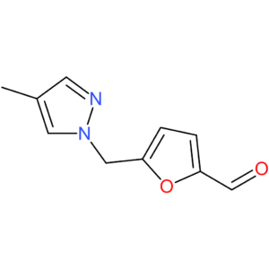 5-((4-methyl-1H-pyrazol-1-yl)methyl)furan-2-carbaldehyde