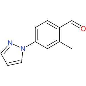 2-methyl-4-(1H-pyrazol-1-yl)benzaldehyde