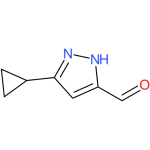 3-cyclopropyl-1H-pyrazole-5-carbaldehyde