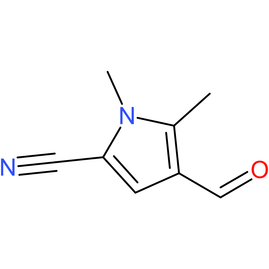 4-formyl-1,5-dimethyl-1H-pyrrole-2-carbonitrile