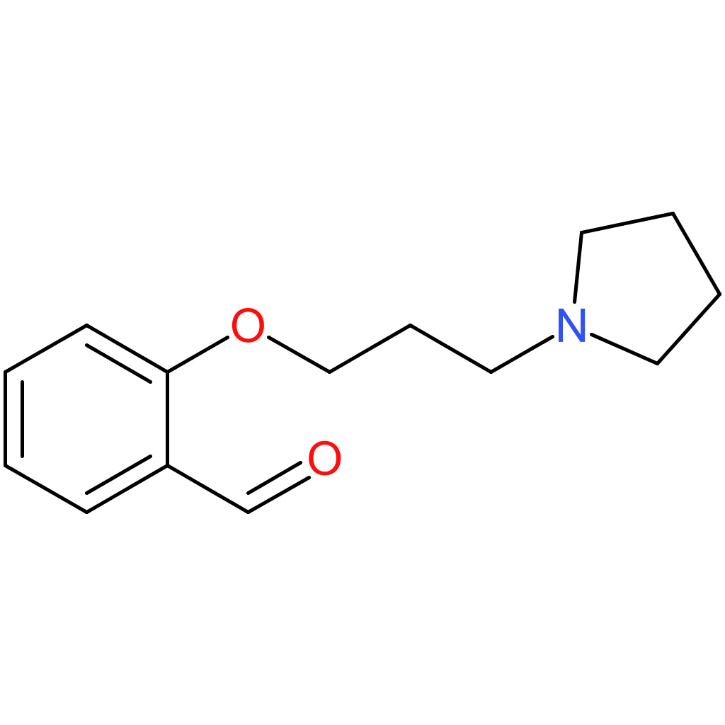 2-(3-(pyrrolidin-1-yl)propoxy)benzaldehyde