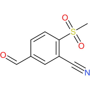 5-formyl-2-(methylsulfonyl)benzonitrile