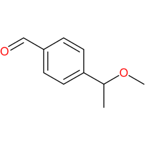 4-(1-methoxyethyl)benzaldehyde