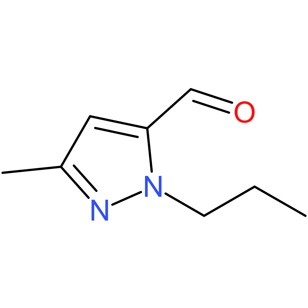 3-methyl-1-propyl-1H-pyrazole-5-carbaldehyde