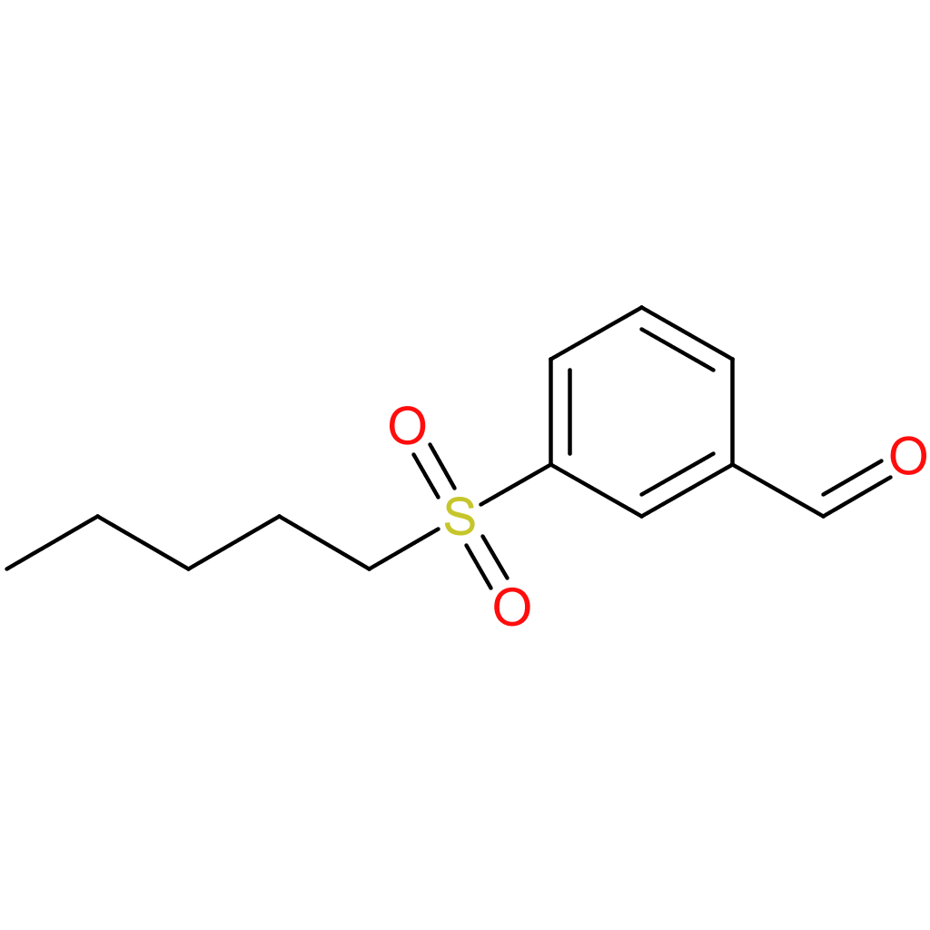 3-(pentylsulfonyl)benzaldehyde