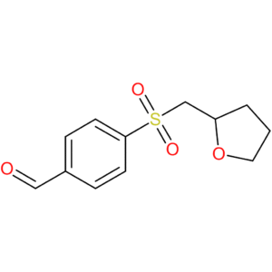4-(((tetrahydrofuran-2-yl)methyl)sulfonyl)benzaldehyde