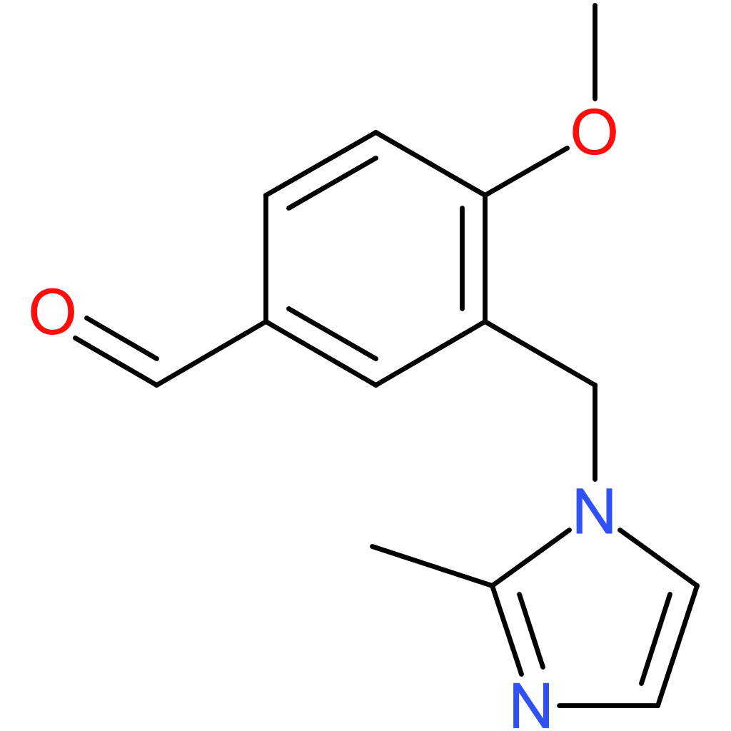 4-methoxy-3-((2-methyl-1H-imidazol-1-yl)methyl)benzaldehyde