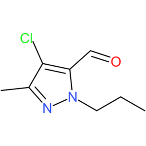 4-chloro-3-methyl-1-propyl-1H-pyrazole-5-carbaldehyde