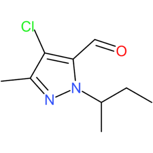 1-(sec-butyl)-4-chloro-3-methyl-1H-pyrazole-5-carbaldehyde