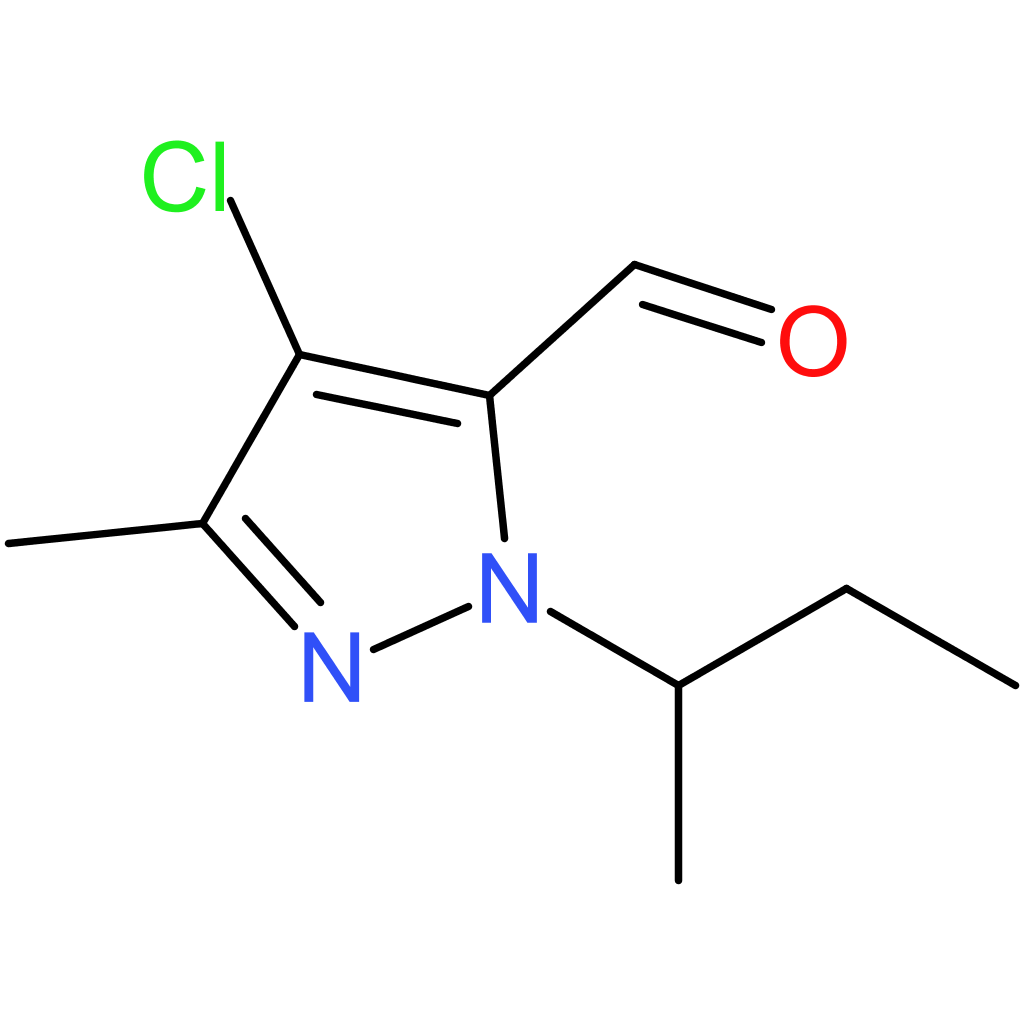 1-(sec-butyl)-4-chloro-3-methyl-1H-pyrazole-5-carbaldehyde
