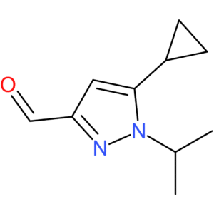 5-cyclopropyl-1-isopropyl-1H-pyrazole-3-carbaldehyde