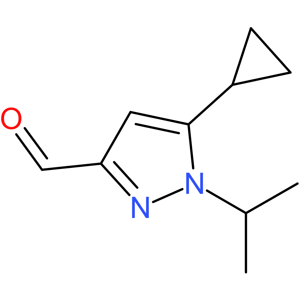 5-cyclopropyl-1-isopropyl-1H-pyrazole-3-carbaldehyde