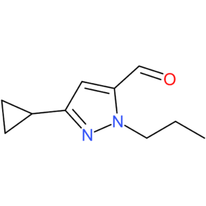 3-cyclopropyl-1-propyl-1H-pyrazole-5-carbaldehyde