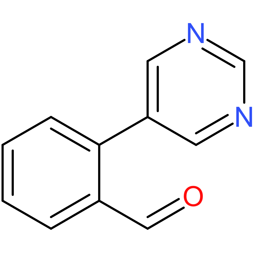 2-(pyrimidin-5-yl)benzaldehyde